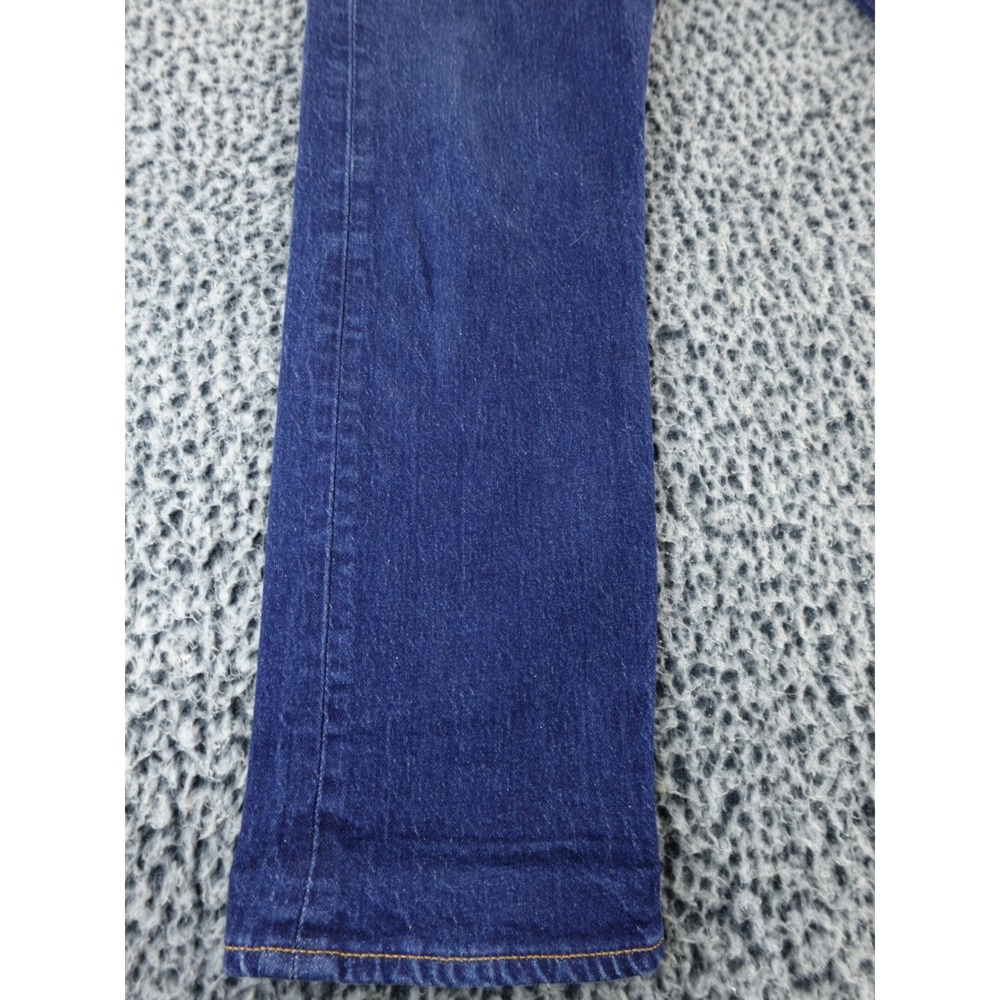 Levi's 501 Premium 93' Original Fit Button Fly Dark Wash Denim Jeans Sz 29x30 - Picture 5 of 16